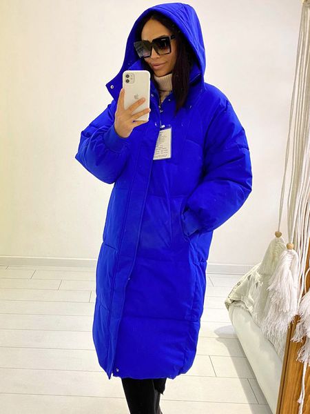 

women's down parkas 30 degrees winter women long jackets casual hooded thick warm windproof coat fashion female outwear long parkas 230, Black