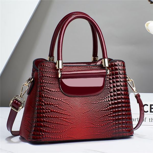 

bags designer for women fashion pu leather handbags crossbody alligator hand bag ladies messenger tote bag simple mini square purse wallets