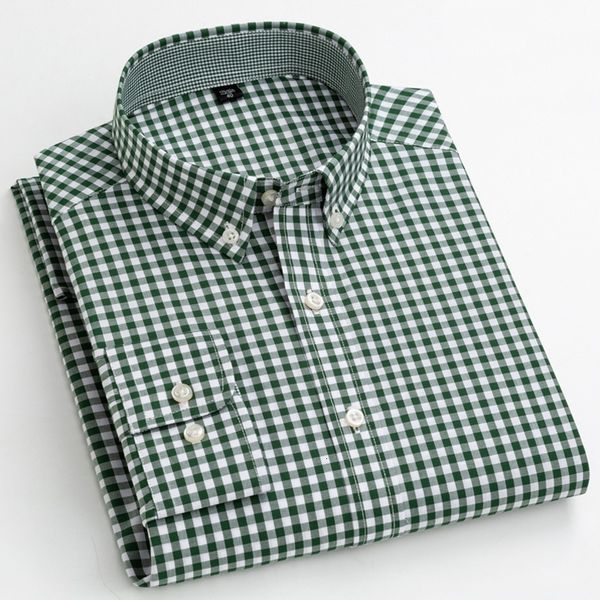 

men's casual shirts plaid shirt comfortable special design long sleeve easy care 100 cotton smart 230110, White;black
