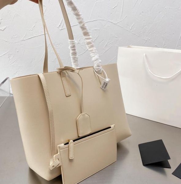 

2023 Luxury Designer Totes Bags Handbag Women Shopping Bag Large Capacity Female Underarm Shoulder Bags Big Brand Two Colors, Black