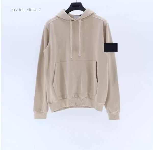 

stone designer mens hoodies long sleeve pullover stone loose hooded woman men jacket zipper outwear coats 2xl 43 island, Black