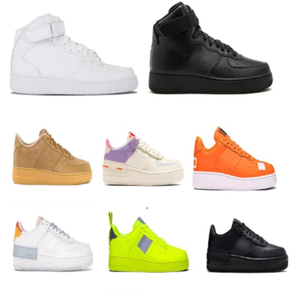 

2022 shoes casual shoes designer trainers outdoor sneakers classic forces brand black triple white 1 mens men women casual shoes
