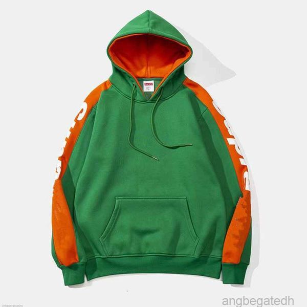 

2022 new men's women's fashion streetwear pullover high street supre unicorn arm shirt sweatshirt 21twqq, Black