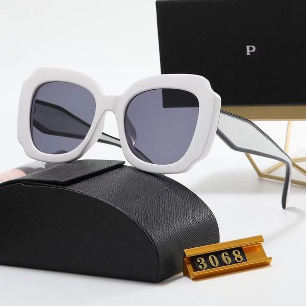 

designer sunglasses luxurious goggles men women sun glasses fashion outdoor sport travel eye protection beach classic with box, White;black