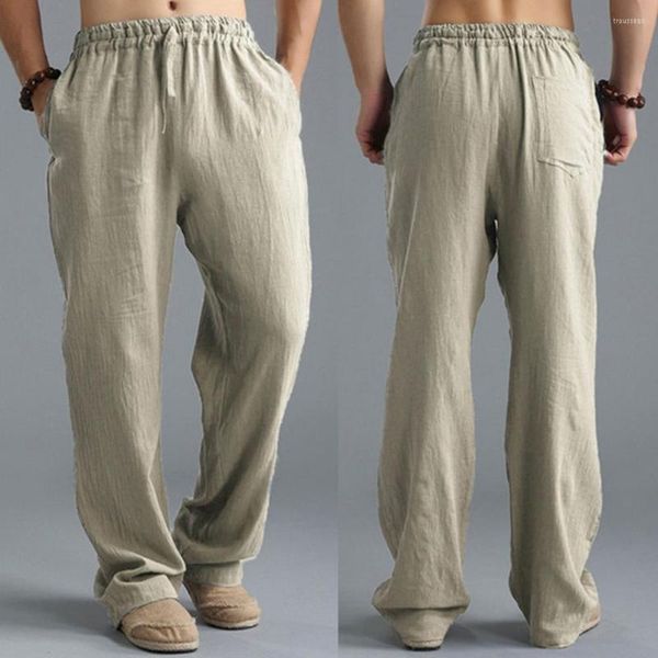 

solid color elastic waist streetwear breathable thin for daily wear, Black
