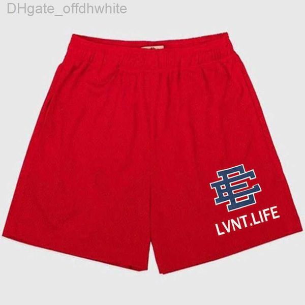 

men's luxury fashion ee shorts eric emanuel basic short new york city skyline men women jog pant fitness casual train run sports pants, White;black