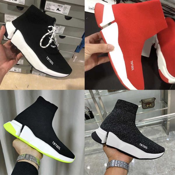 

designer casual sock sneakers men fly knit socks graffiti sole 1.0 2.0 3.0 running shoe platform runtriple black white master woman sock sho