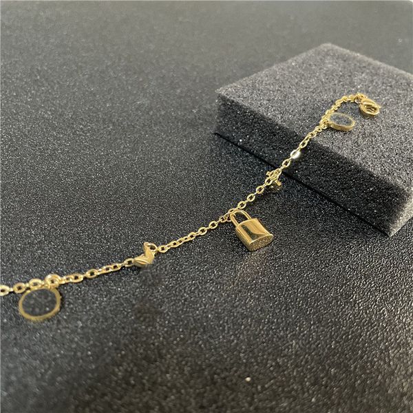 

love bracelets designer for women have chain lock bracelet plated gold bracelets for men lady cjewelers vintage jewelry luxury flower bracel, Golden;silver