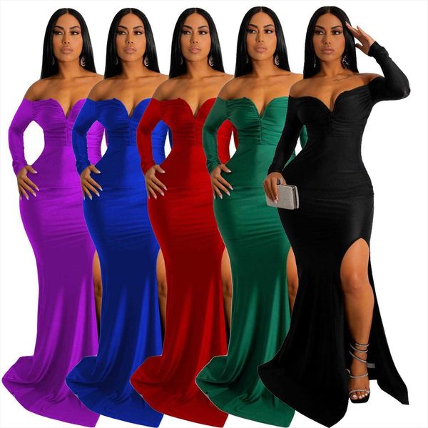 

womens dress silk guangda long gown sleeve floor length, Black;gray