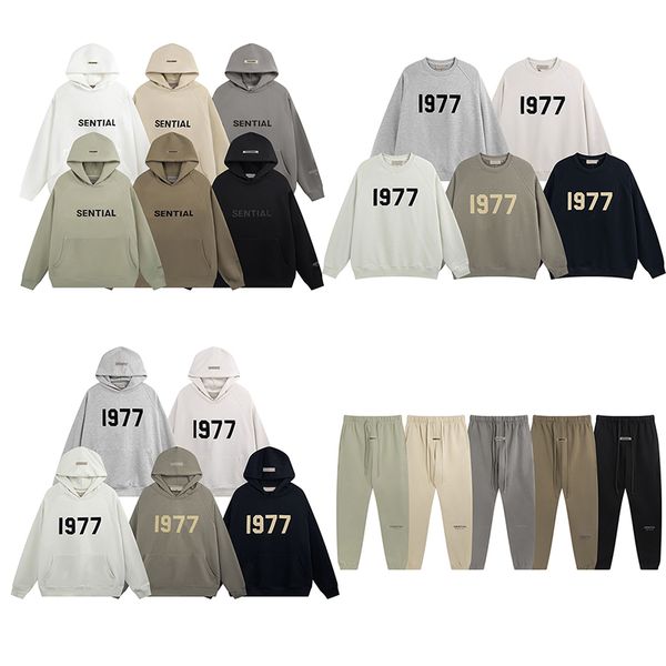 

ess designer men hoody hoodies pullover sweatshirts loose long sleeve hooded jumper mens women clothing size s-xl, Black