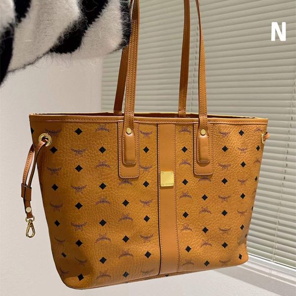 

fashion handbag brand 2 pieces tote bag classic large size one shoulder bun female crossbody purse