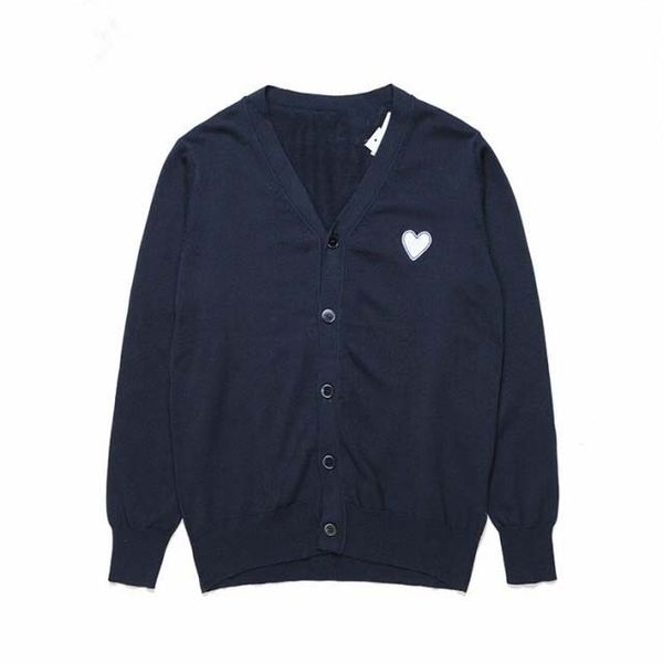 

men sweaters winter women sweatshirts play sweatshirts commes jumpers des garcons red heart designers knit casual hip hop streetwear cardiga, White;black