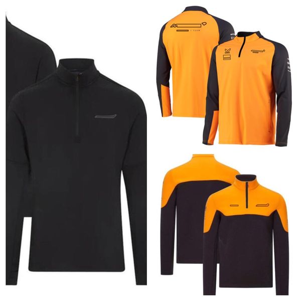 

new f1 racing suit men's stand collar half zipper long sleeve sweater sports team suit