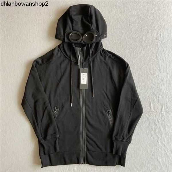 

men's hoodies sweatshirts cp hooded sweater outdoor sweatshirt sports zipper cardigan nylon waterproof coat functional wind clothingmfa, Black