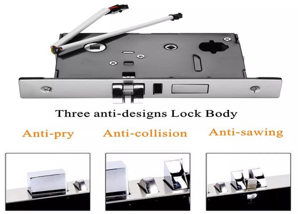 

stainless intelligent rfid digital card key unlock home el door lock system6351451