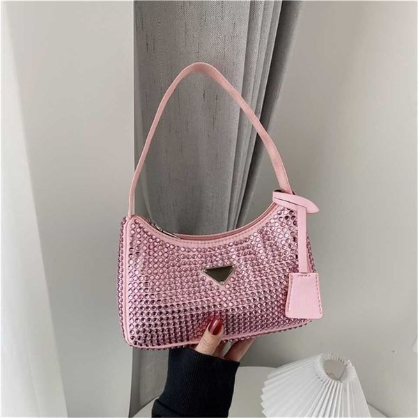

70% off handbags outlet usa trendy rhinestone women's spring and summer small square single texture messenger handbag