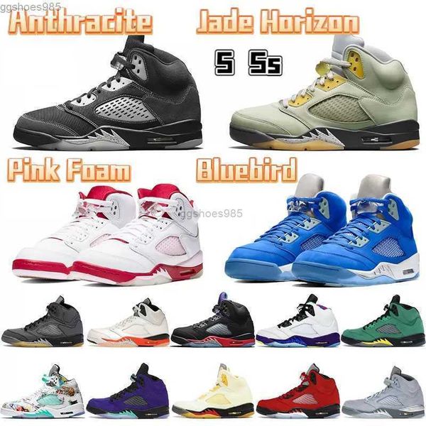 

men jumpman basketball shoes 5s bluebird oreo 6s flu game twist stone blue 5 6 alternate grape mens trainers outdoor sports sneakers eur, Black