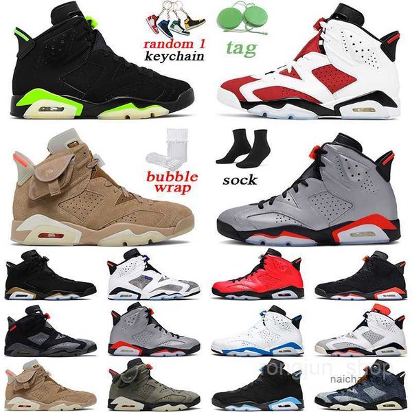 

jumpman 6 mens basketball shoes carmine british khaki olive electric green 6s unc black cat outdoor men trainer