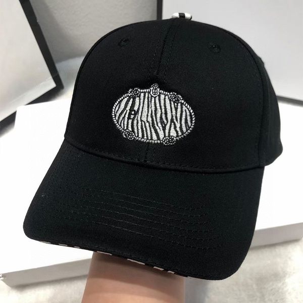 

baseball cap designers hats luxurys ball cap letter sports style travel running wear hat temperament versatile caps bag and box packaging, Black;white