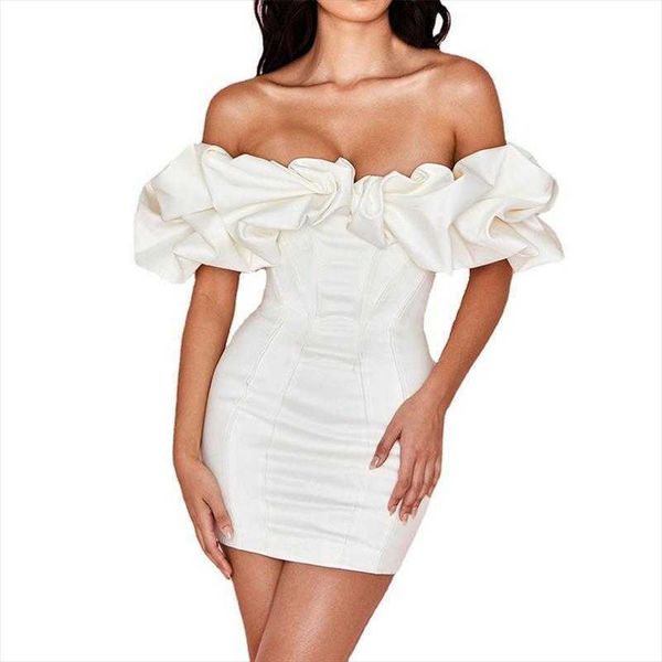 

dress womens ruffled off shoulder tube backless sheath tight, Black;gray