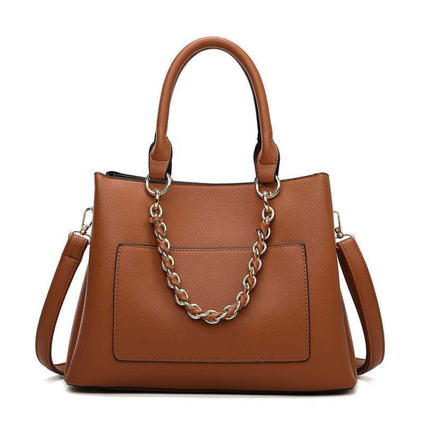 

pu leather square tote handbag for women luxury bag large capacity chain crossbody