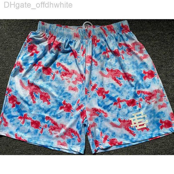 

luxury men's fashion ee shorts eric emanuel basic new york city skyline men women casual pants fitness muscle sports short mesh loose p, White;black