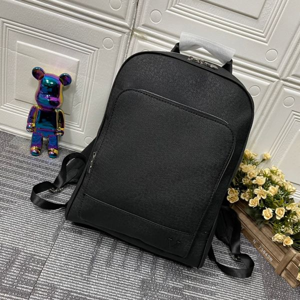 

7a designer backpack luxury leather large capacity book bags women men famous brand travel knapsack