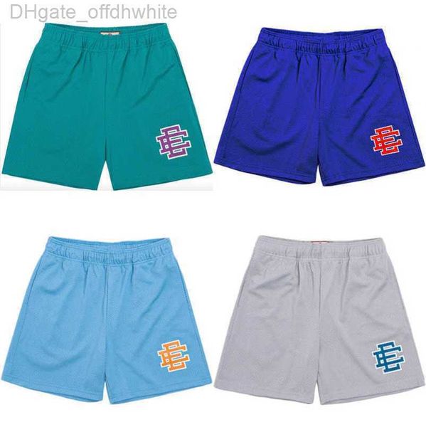 

fashion ee men's luxury shorts eric emanuel basic new york city skyline men women jog pants casual loose fitness short muscle sports pa, White;black