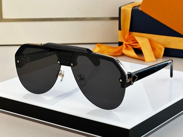 

sunglasses for women men summer 1903 style anti-ultraviolet retro plate oval half frame fashion eyeglasses random box, White;black