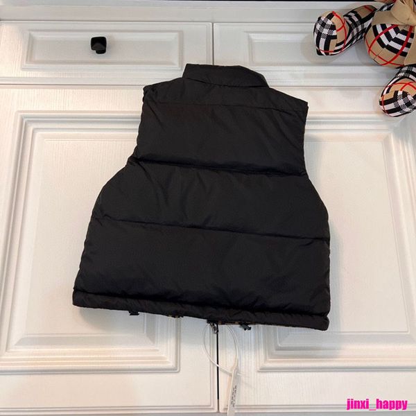 

kids vests down coat winter puffer jacket clothing outerwear vests r parkas jackets luxury streetwear homme coats 2023, Blue;gray