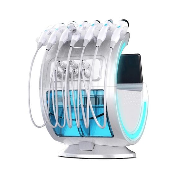 

7 in 1 hydra master dermabrasion oxgen jet facial cleaning hydrafacial machine, Black;white