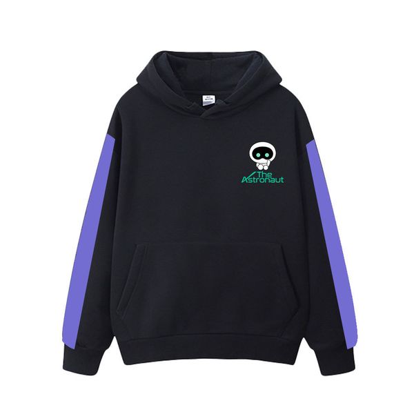 

men's hoodies sweatshirts jin the astronaut hoodie kpop support for men women 230110, Black