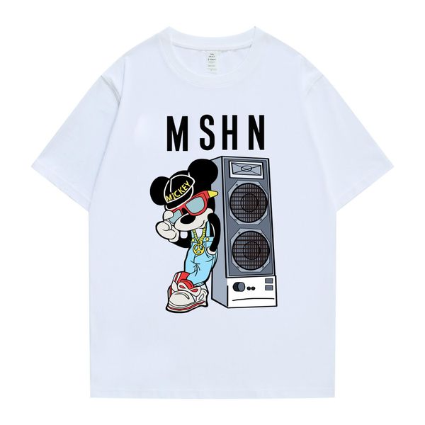

23ss summer mschino designer mens t shirt fashion cotton men tshirt casual printing outdoor tees us size m-xxl 37vs, White;black