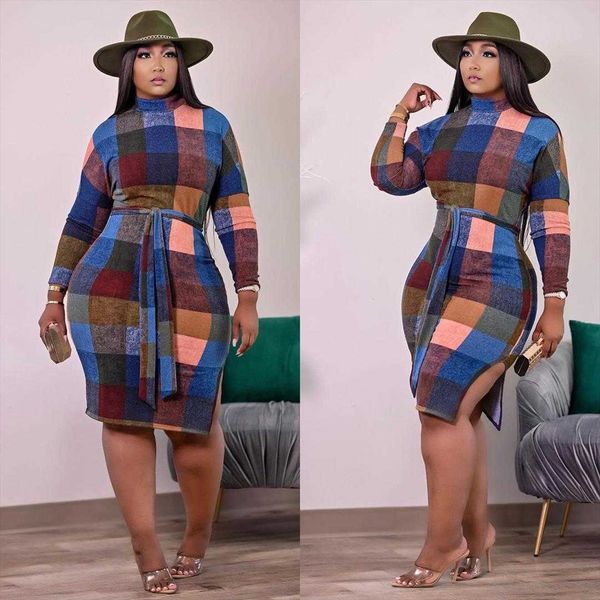 

plaid printed casual dresses: fashion for women, long sleeve, multiple occasions, Black;gray
