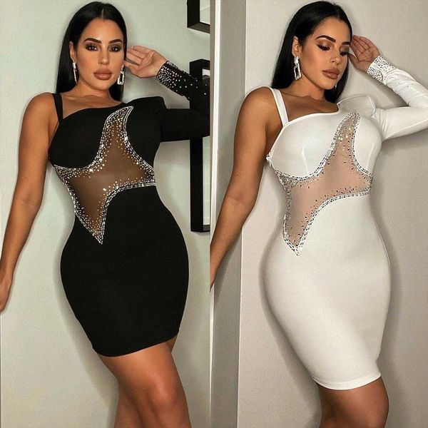 

summer product casual dresses womens clothes fashion tight hip skirt one, Black;gray