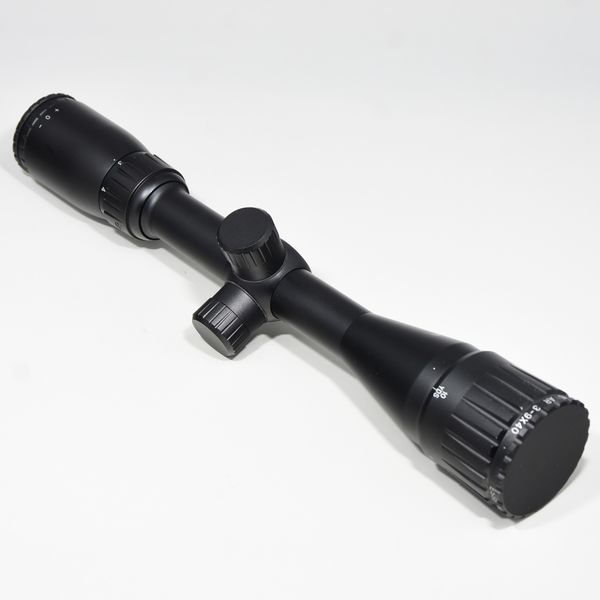

hunting 3-12x44 ao mil dot rifle optics scope 1 inch tube ring 1/4 moa hunting shooting riflescope