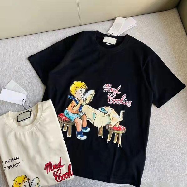 

mens designer summer short t shirt man womens casual tshirts tees shirts designer shorts sleeves 6 options clothing s-4xl, White;black