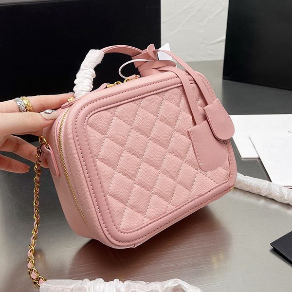 

designer handbag shoulder totes bags classic wallet double letters solid hasp waist square stripes women luxury handbags
