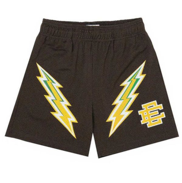 

luxury fashion ee men's shorts eric emanuel basic short new york city skyline men women jog pants casual fitness loose summer sports pa, White;black