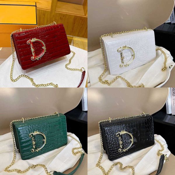 

d designer bags shoulder bags shoulder bags women messenger bags luxurys handbag designer crossbody bag leather chain purses metal wallet 22