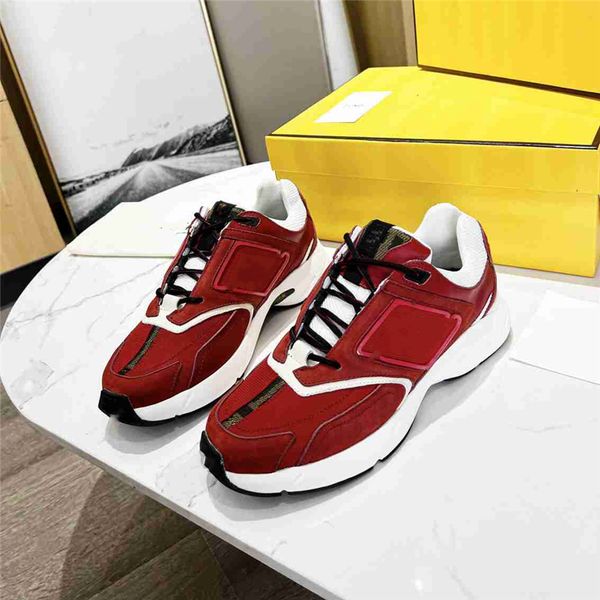 

luxury design bowling shoes 2023 fashionable fendyity men and women leather canvas letter logo casual outdoor sports running shoes 03-05