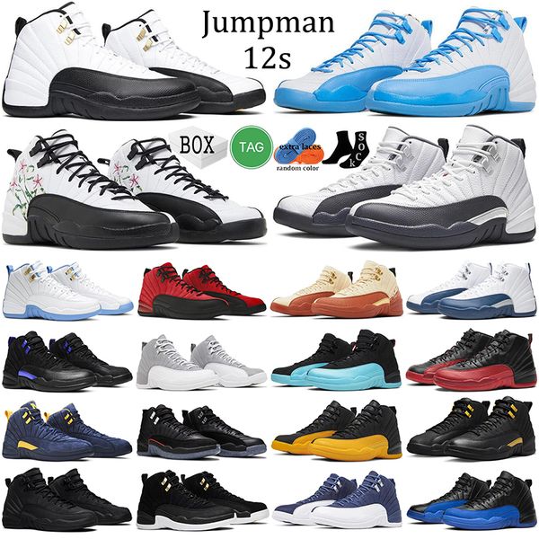 

12s stealth basketball shoes jumpman 12s retro university blue floral royalty taxi burnt sunrise twist dark concord the master mens sports