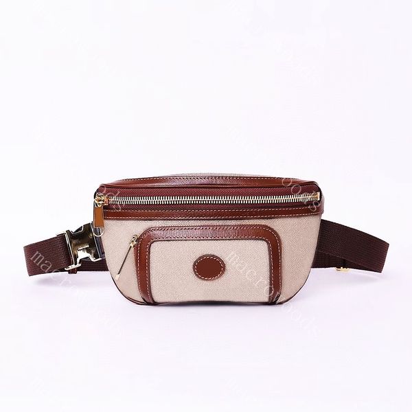 

luxury designer waist bag bumbag mens belt bag crossbody bags men fanny pack women waist bags chest satchel purse handbag leather retro casu