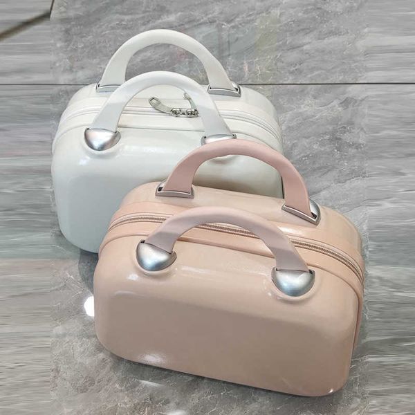 

cosmetic bags cases purse makeup case 14-inch portable small suit women's suit travel mini storage 230112
