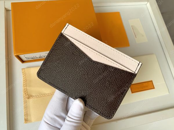 

luxury designer card holder wallet short case purse quality pouch quilted genuine leather womens men purses mens key ring credit coin clutch, Brown;gray