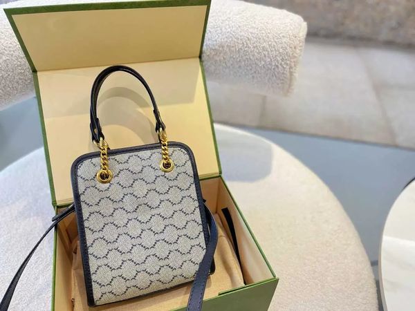 

brand fashion ladie mini mobile phone bags marmon luxury tote bags designer classic plaid letter pattern shoulder bag crossbody bag chain le