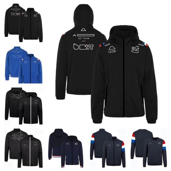 

new f1 racing suit team zipper sweater coat men's long sleeve casual sweatshirt