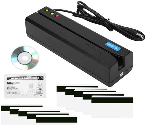 

access control card reader access door lock msr605x usb magnetic card reader writer encoder without adapter compatible msr206 msrx