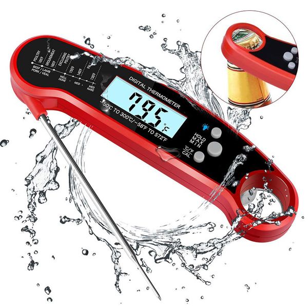 

bbq digital kitchen food thermometer meat cake candy fry grill dinning household cooking temperature gauge oven thermometer tool