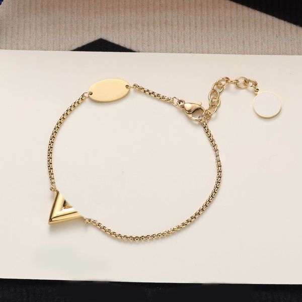 

simple jewelry designer bracelet for women with gold color letter hip hop pulsera gift plated gold chain bracelet social party lady bracelet, Golden;silver